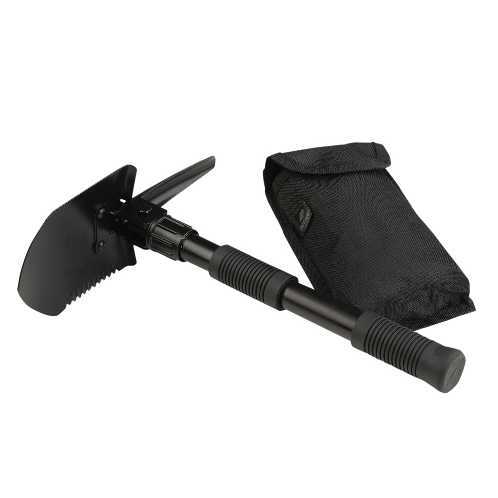 detail Lopatka Petreq skládací tactical - černá - nové