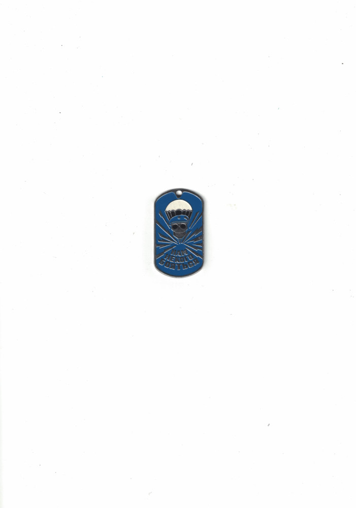 detail DOG TAG RUS 016 s řetízkem - nové