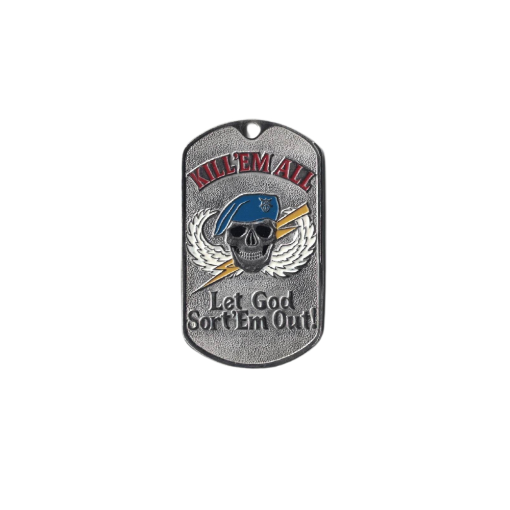 detail DOG TAG RUS 037 s řetízkem - nové