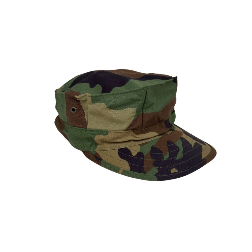 detail Čepice US USMC original - woodland - nepoužité