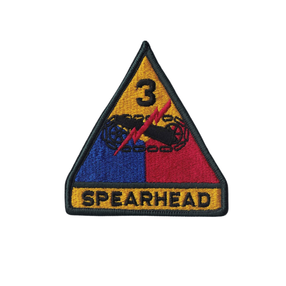 detail Nášivka U.S.Army 3rd Armored Division 