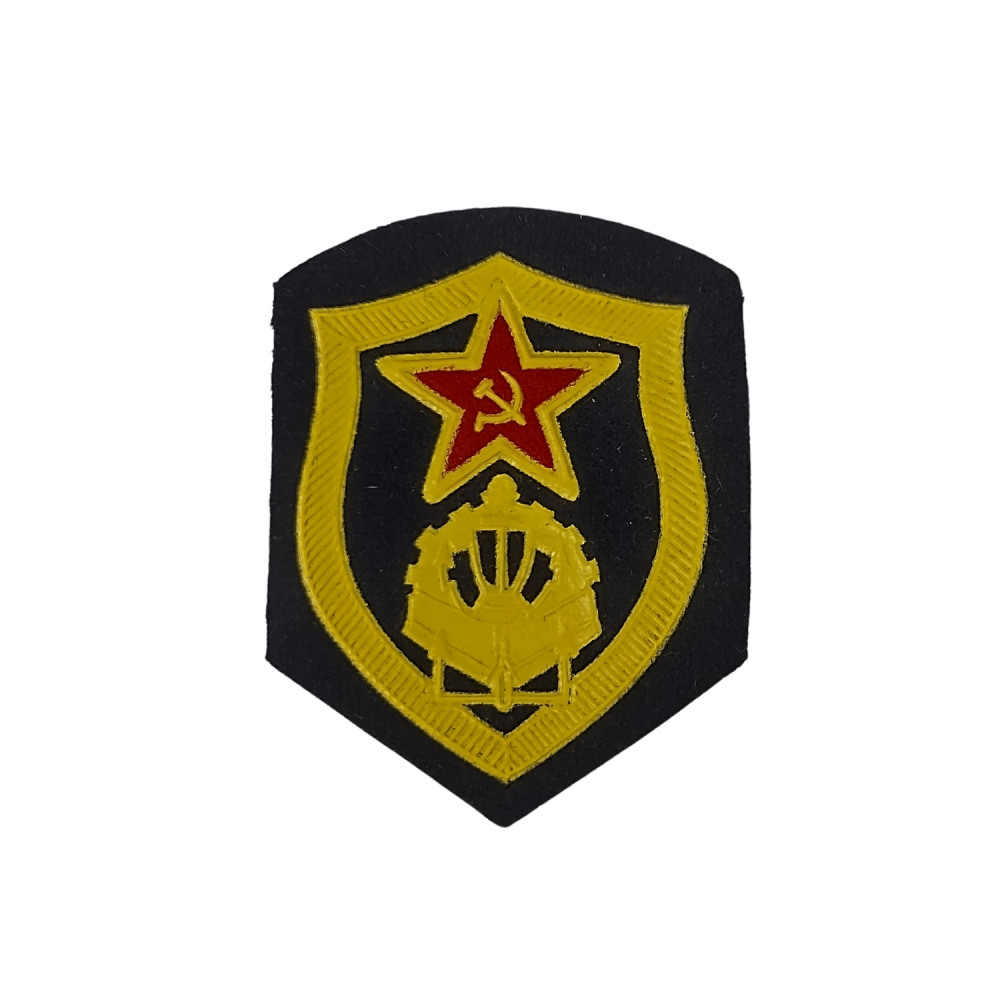 detail Nášivka SSSR - ženisté - černá - nepoužité