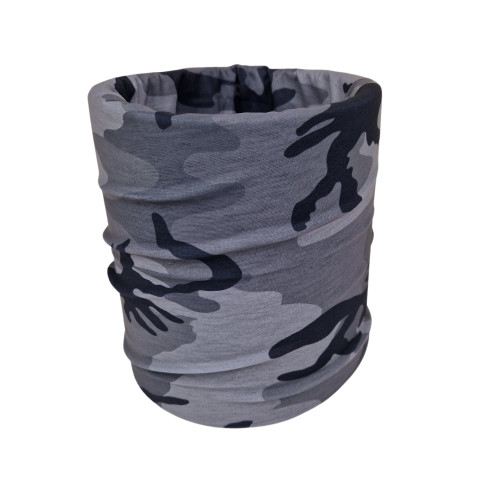 Šátek Petreq multifunkční Ag+ Grey Night - nové