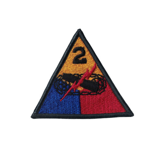Nášivka U.S.Army 2nd Armored Division - barevná - nepoužité