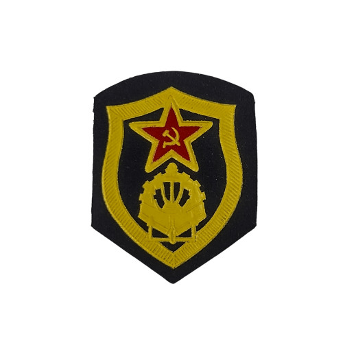 Nášivka SSSR - ženisté - černá - nepoužité
