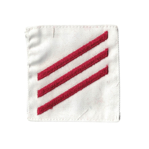 Nášivka U.S. Navy FIREMAN - bílá - nepoužité