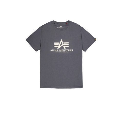 Triko Alpha Industries Basic - Grey Black